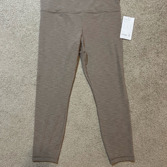 NWT, Athleta Elation Ultra High Rise 7/8 legging, L, Abalone/Pyrite Heather - Picture 5 of 8